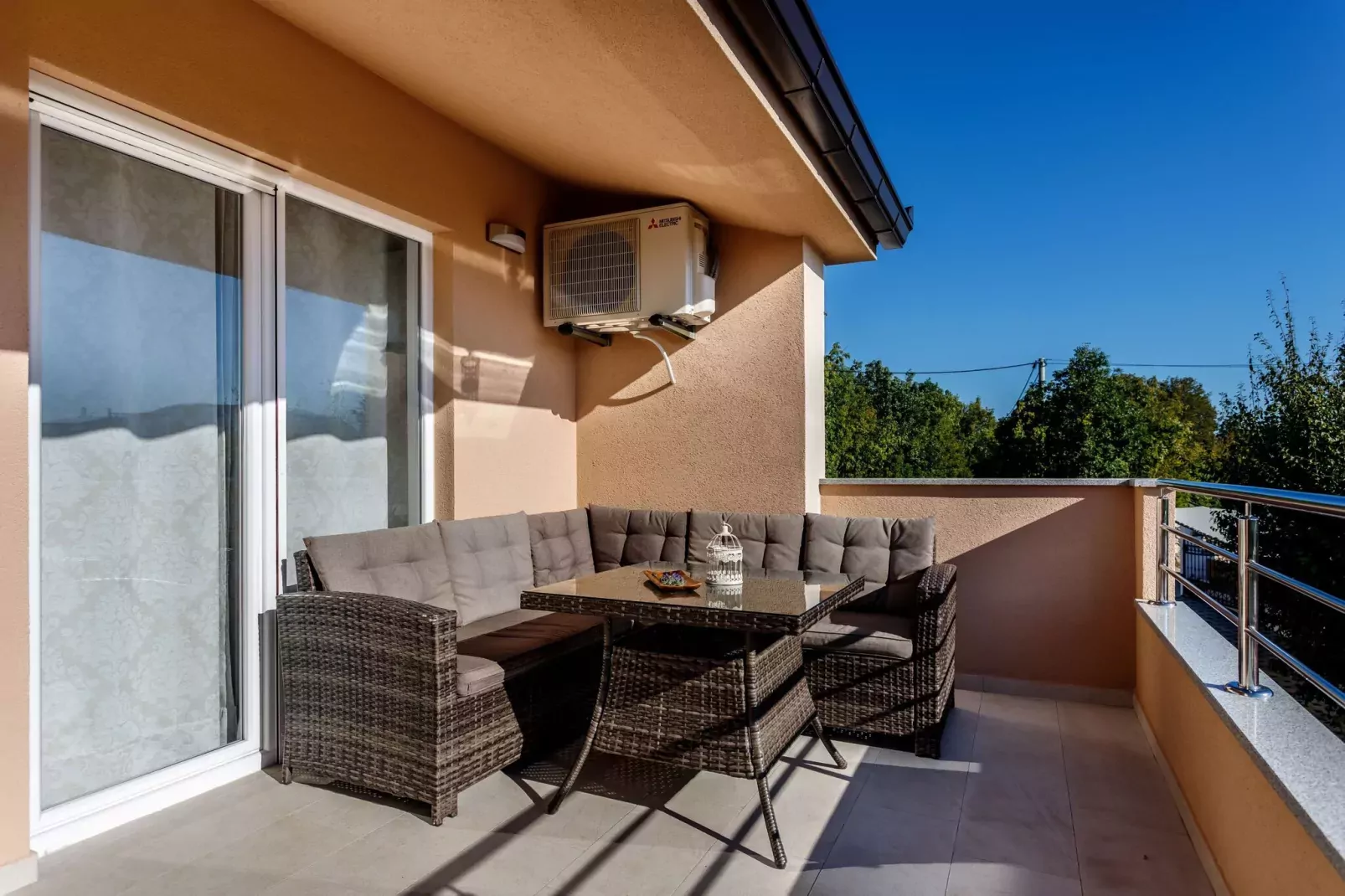 Villa Gloria-Terrace balcony