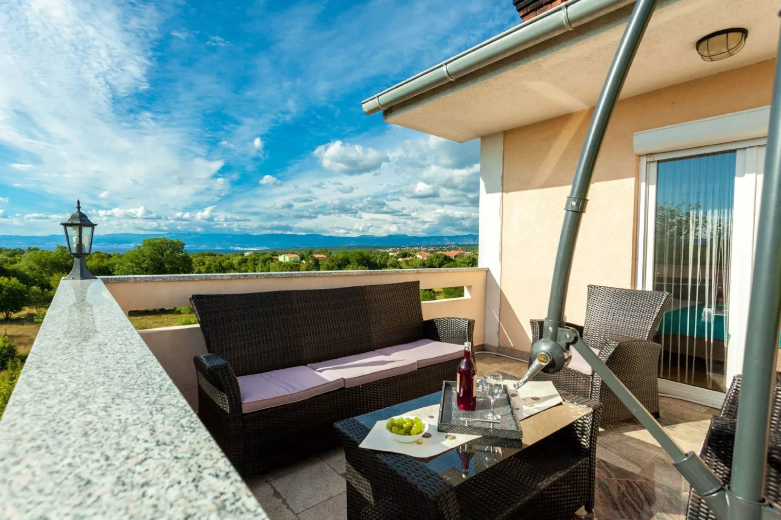 Apartment Dani 2-Aussicht Sommer