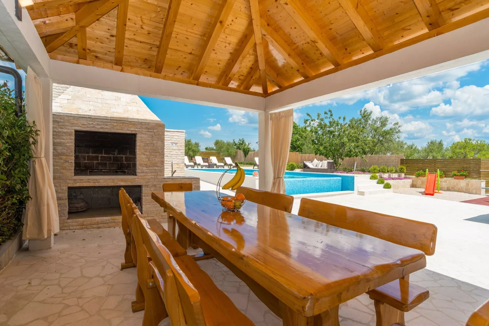 Holiday home Olive garden-Balcon-terrasse