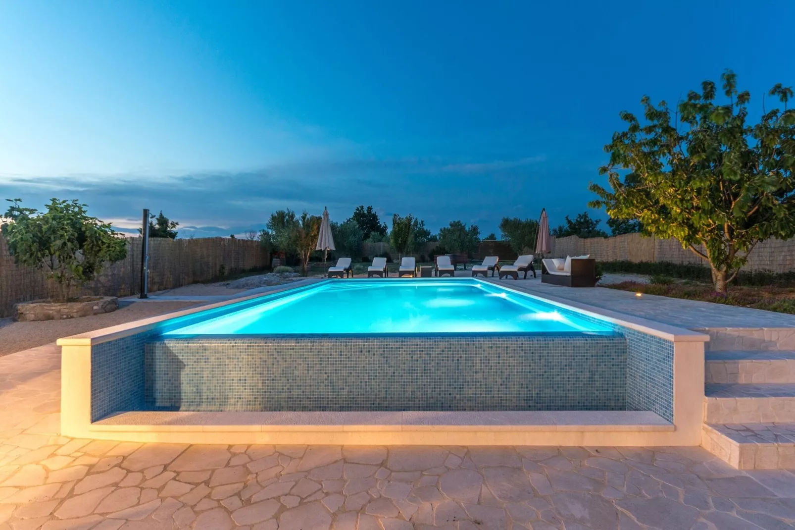 Holiday home Olive garden-Piscine