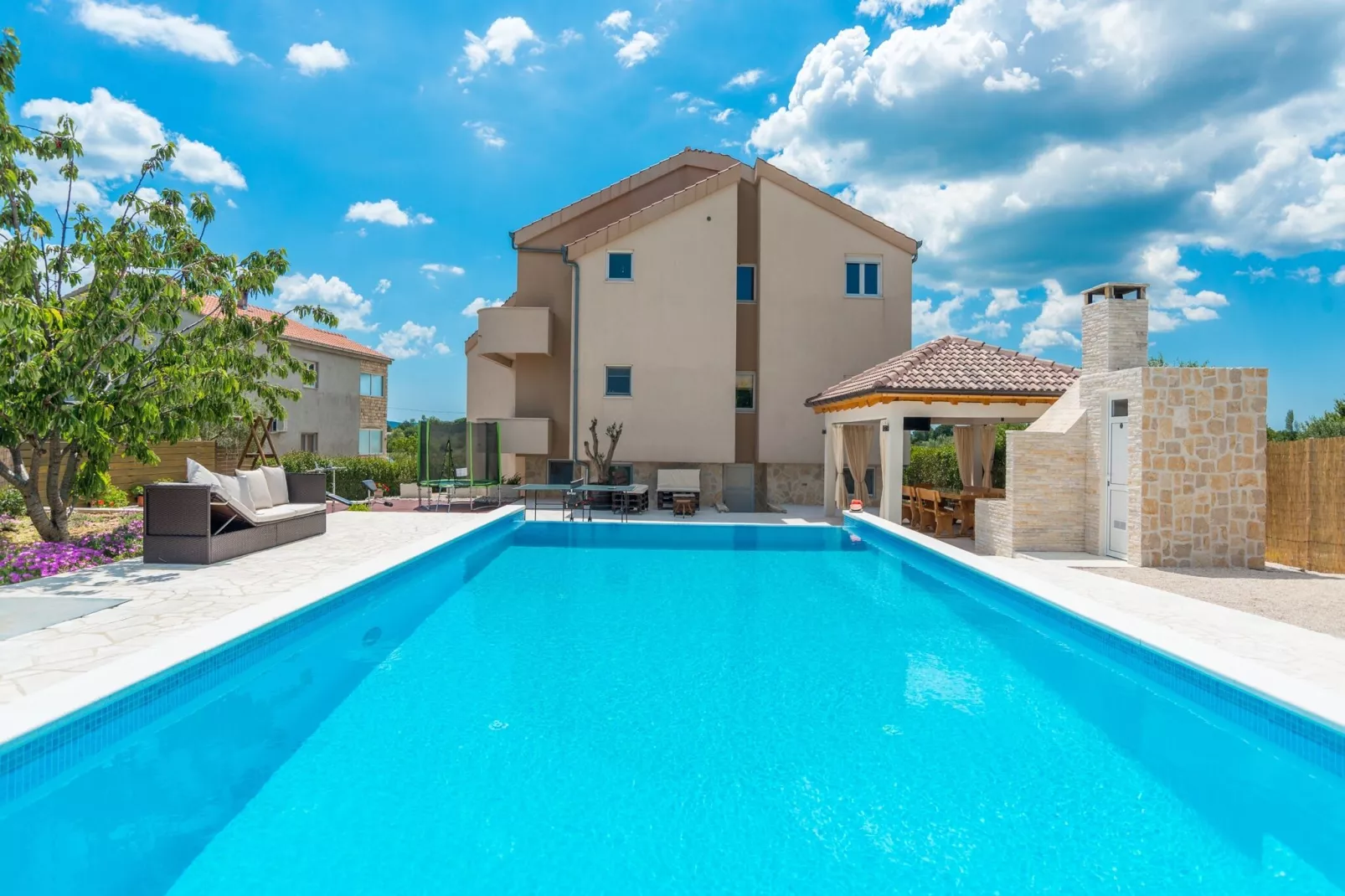 Holiday home Olive garden-Piscine