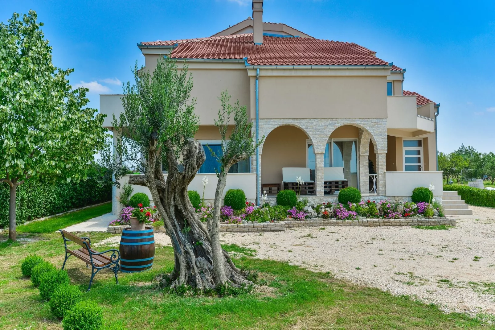 Holiday home Olive garden-Hall d'accueil