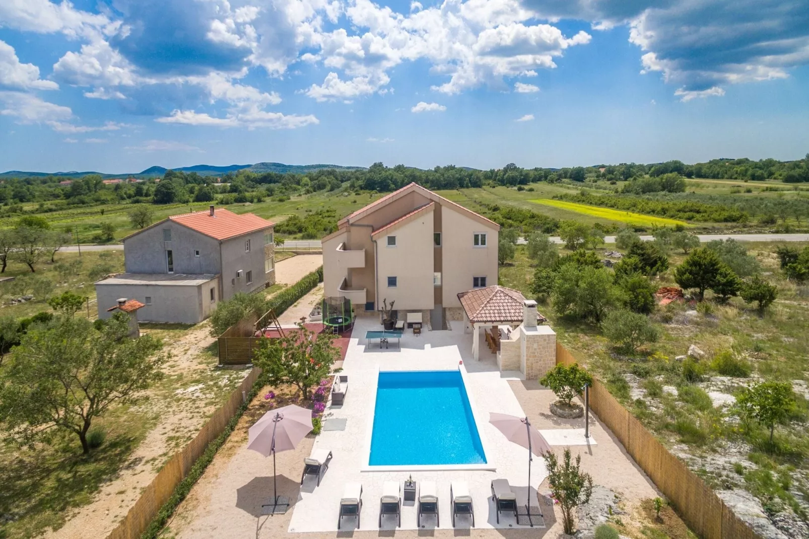 Holiday home Olive garden-Extérieur été