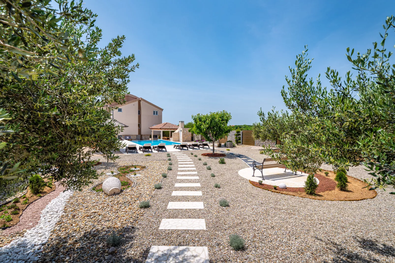 Holiday home Olive garden-Extérieur été