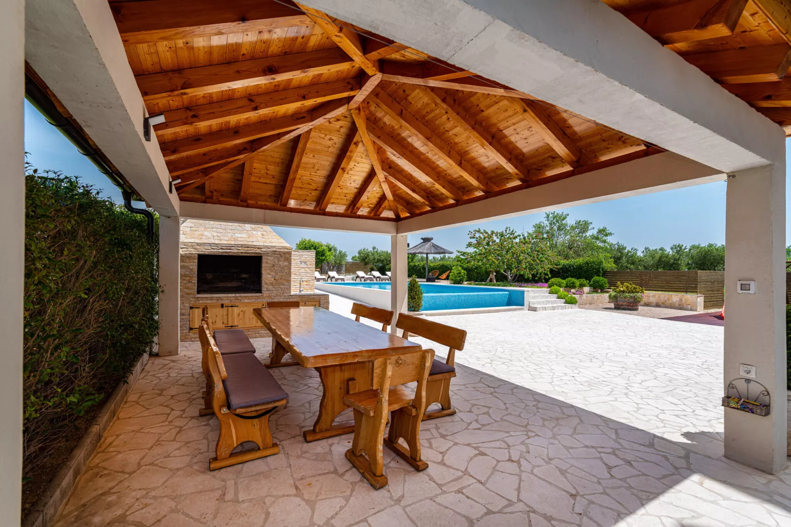 Holiday home Olive garden-Extérieur été