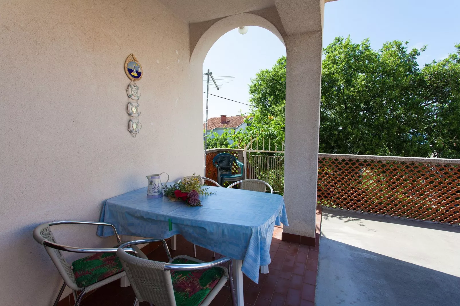 Apartment Dubravka-Terrassenbalkon