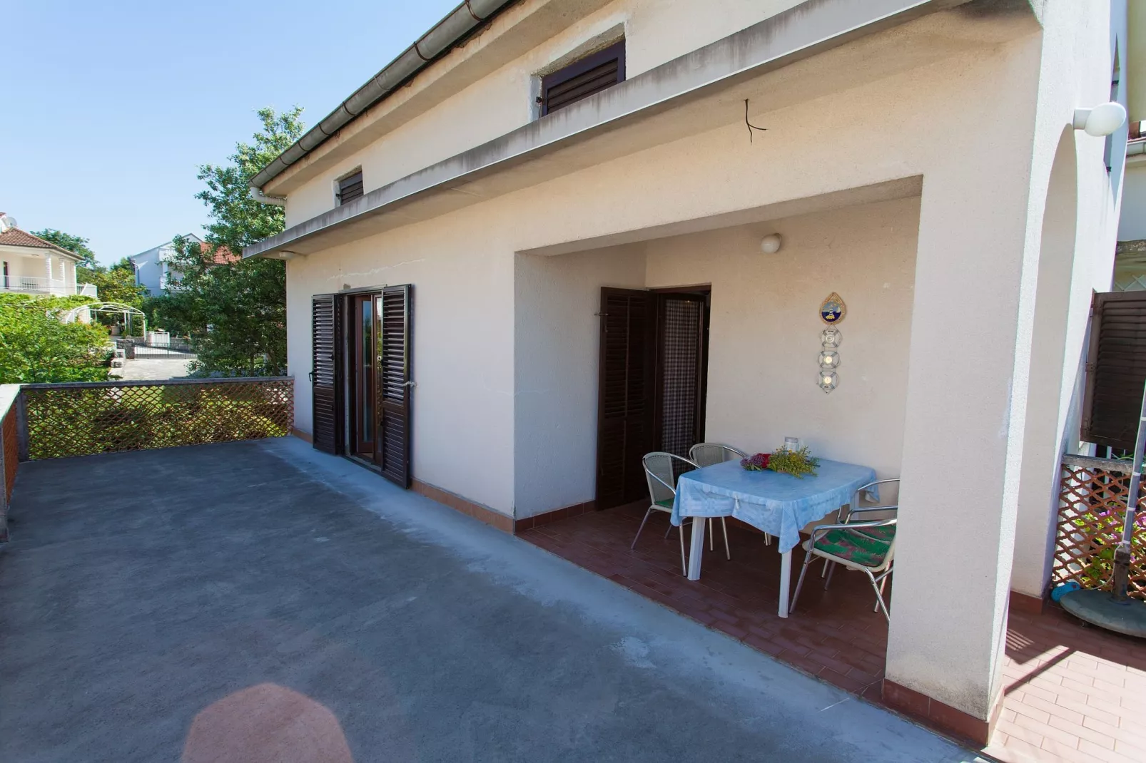 Apartment Dubravka-Terrassenbalkon