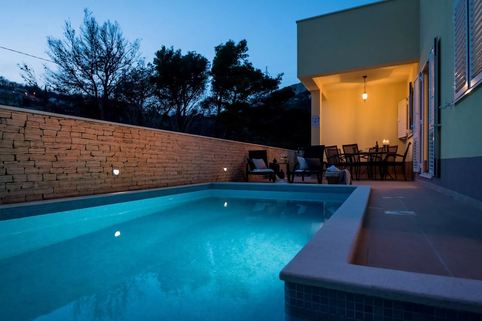 Villa Le Lu-Piscine