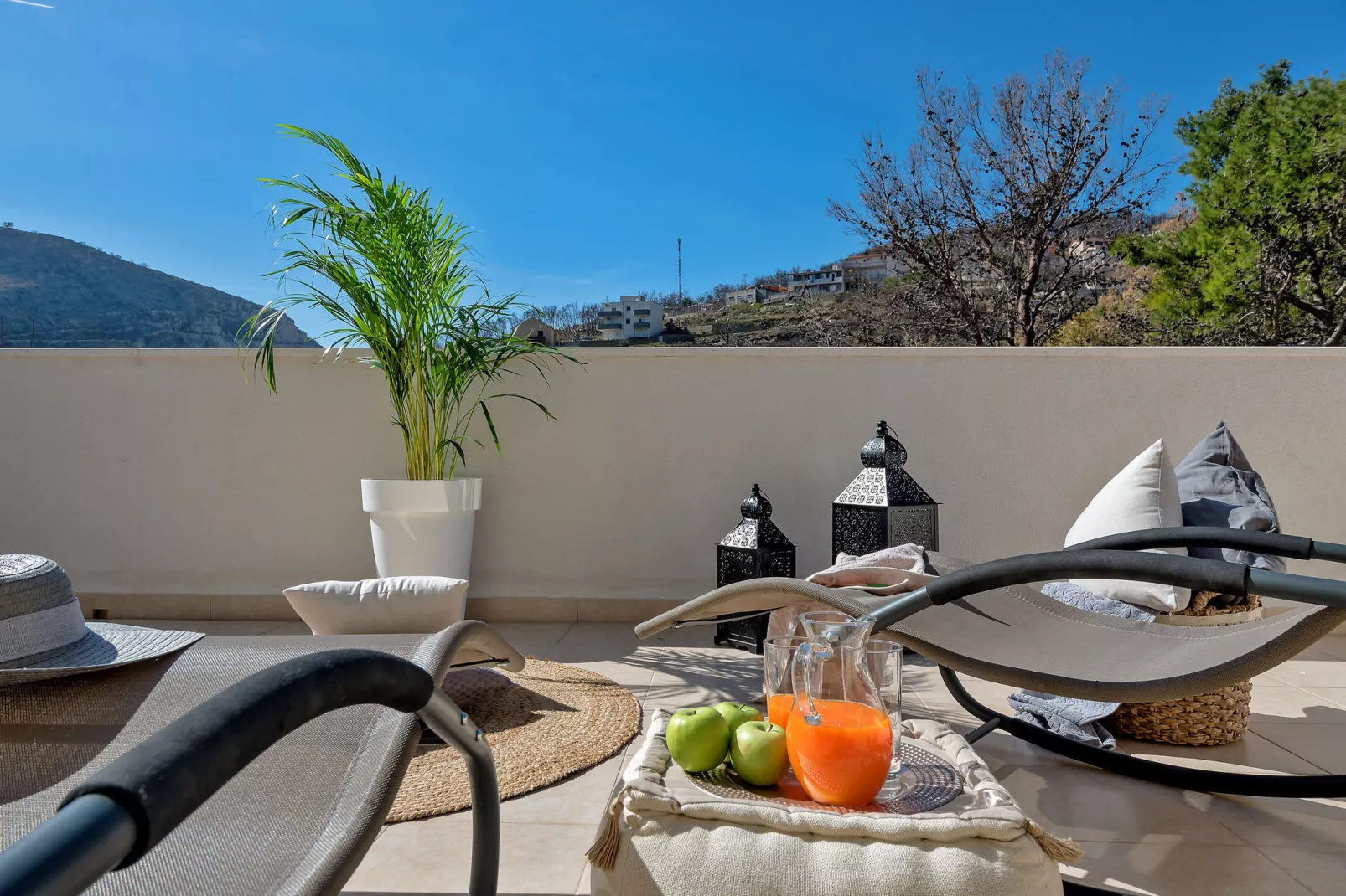 Villa Le Lu-Vue d'été