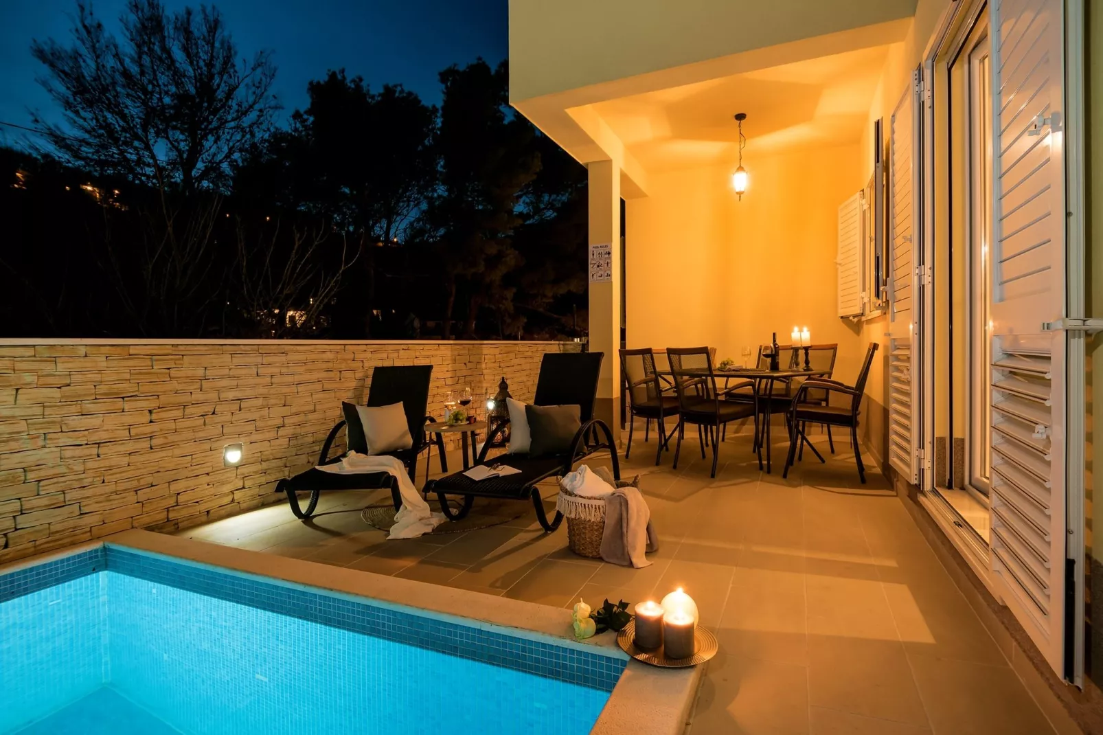Villa Le Lu-Balcon-terrasse