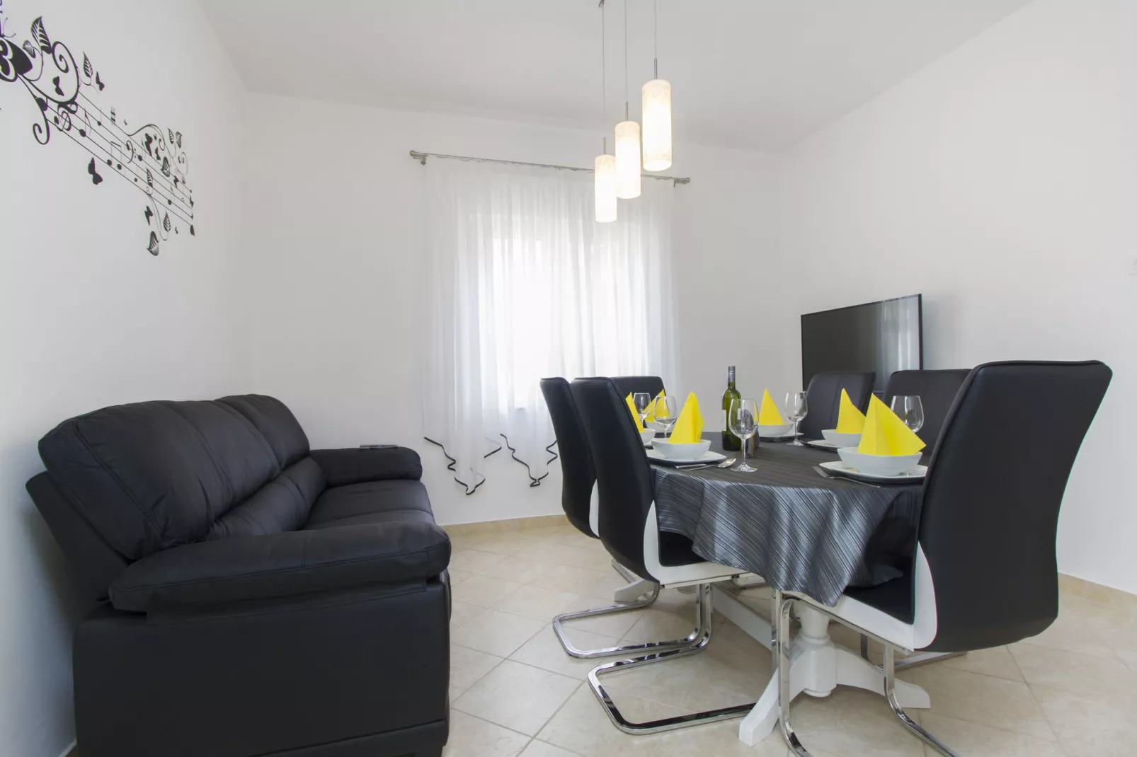 Villa apartment Danica-Living room
