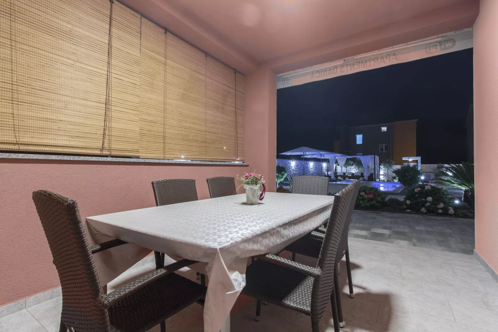 Villa apartment Danica-Terrace balcony