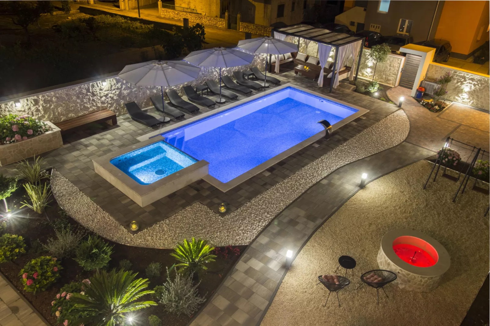 Villa apartment Danica-View summer