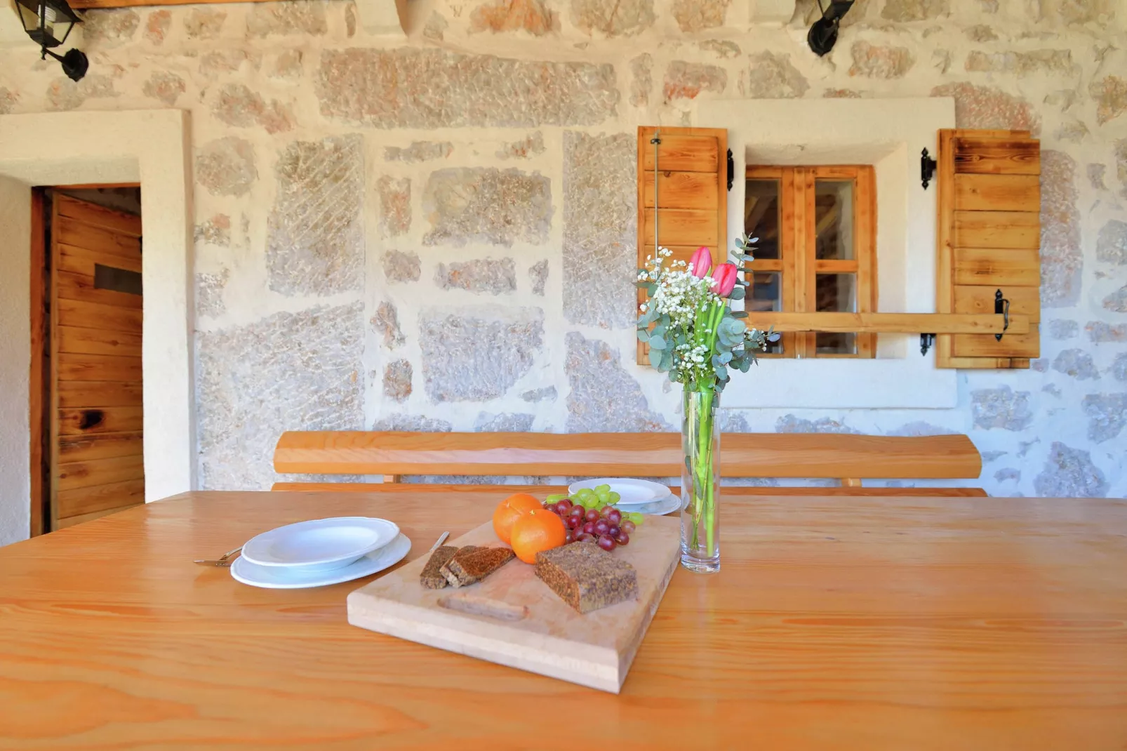 Stone house Martelina-Balcon-terrasse