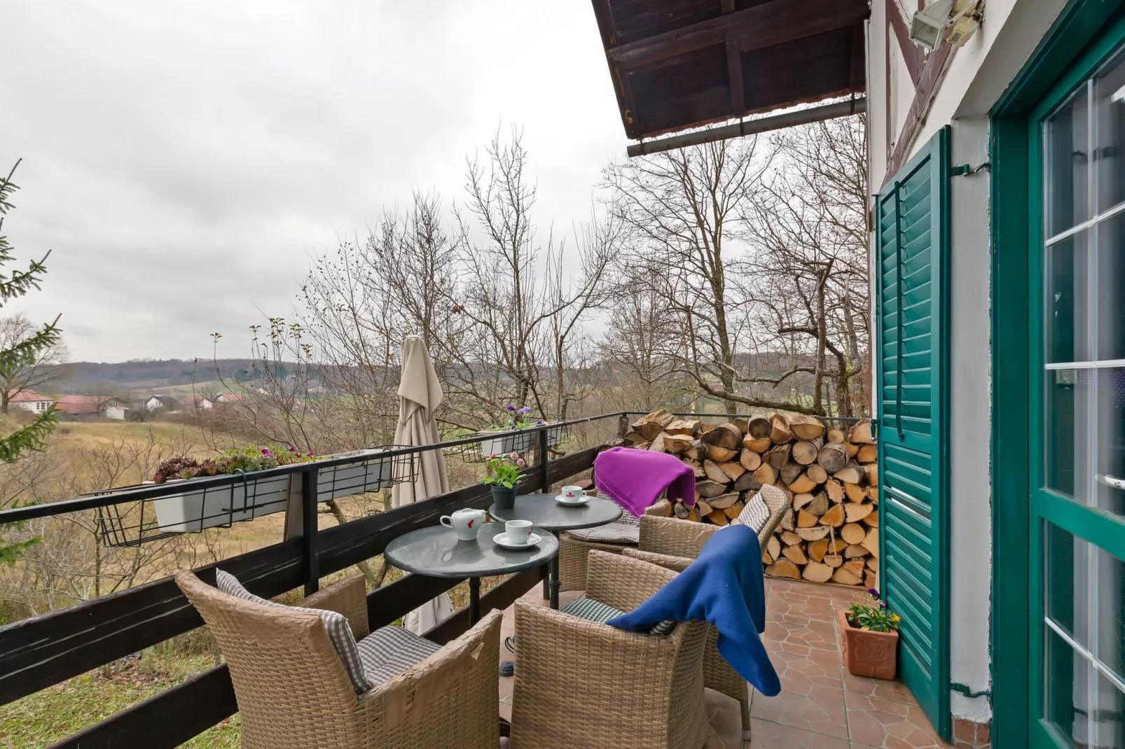 Holiday home near Zagreb-View summer