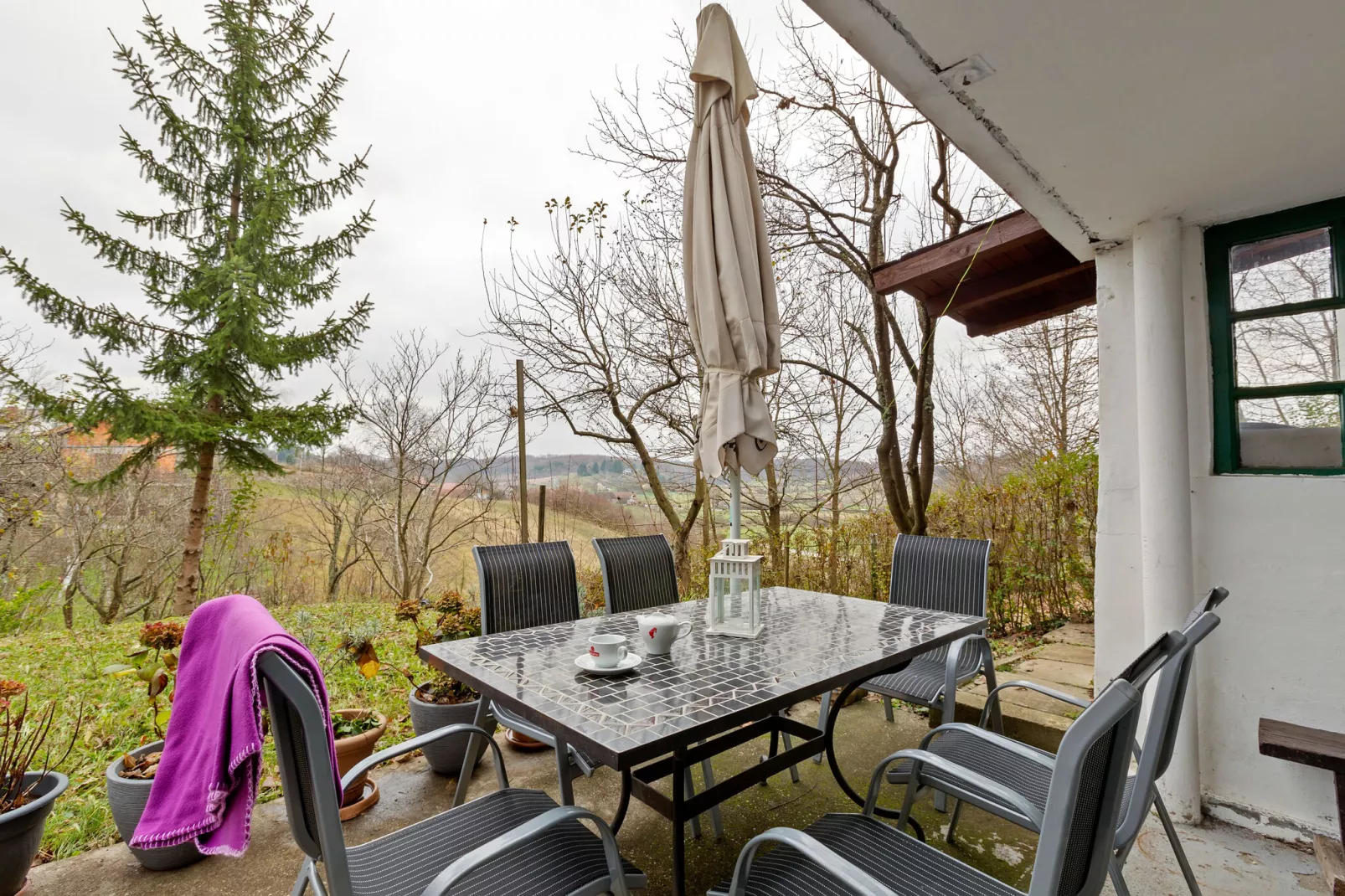 Holiday home near Zagreb-Terrace balcony