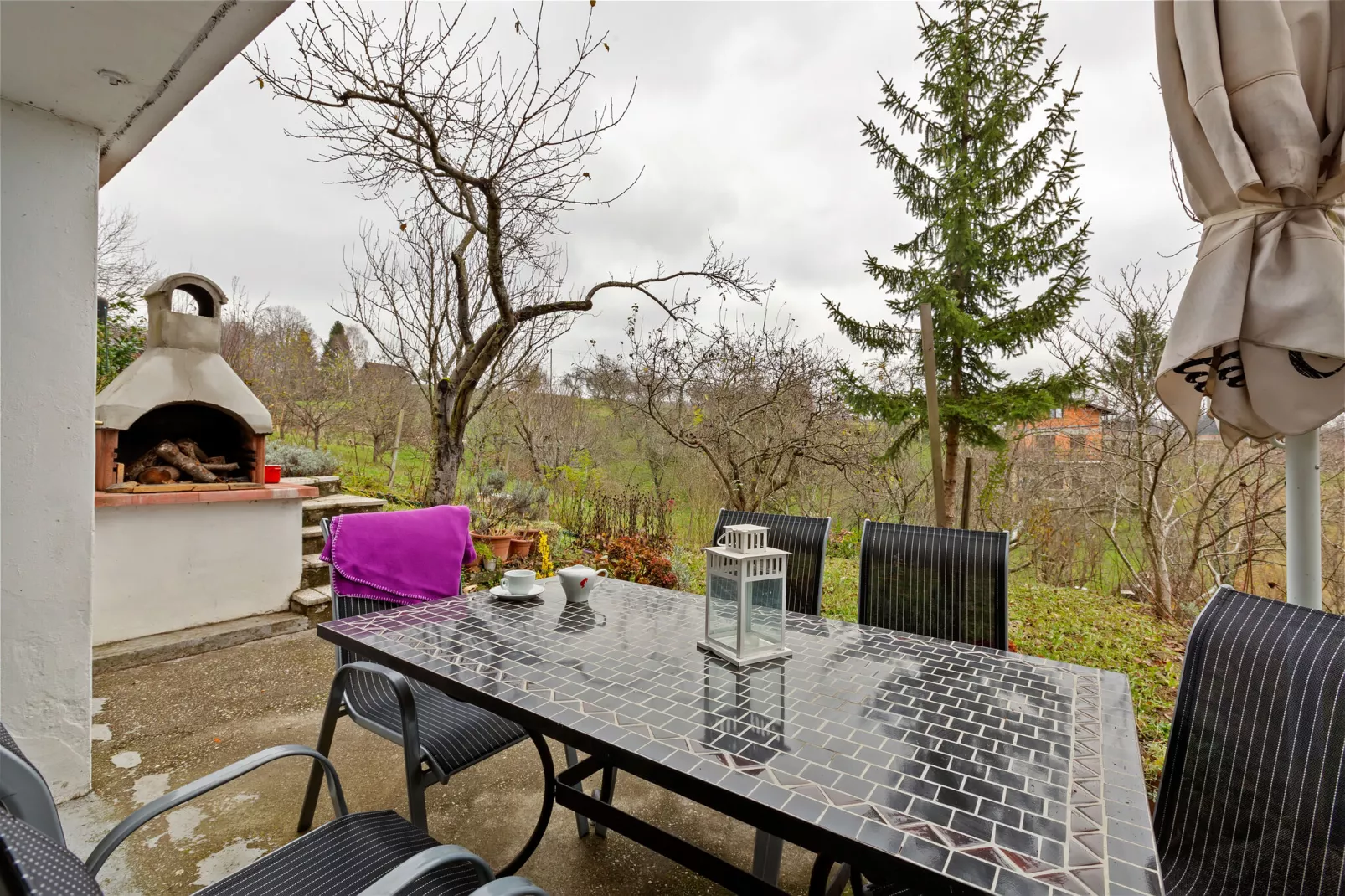 Holiday home near Zagreb-Terrace balcony