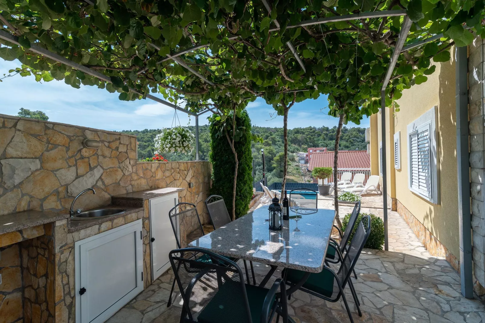 Apartment Verica-Terrace balcony