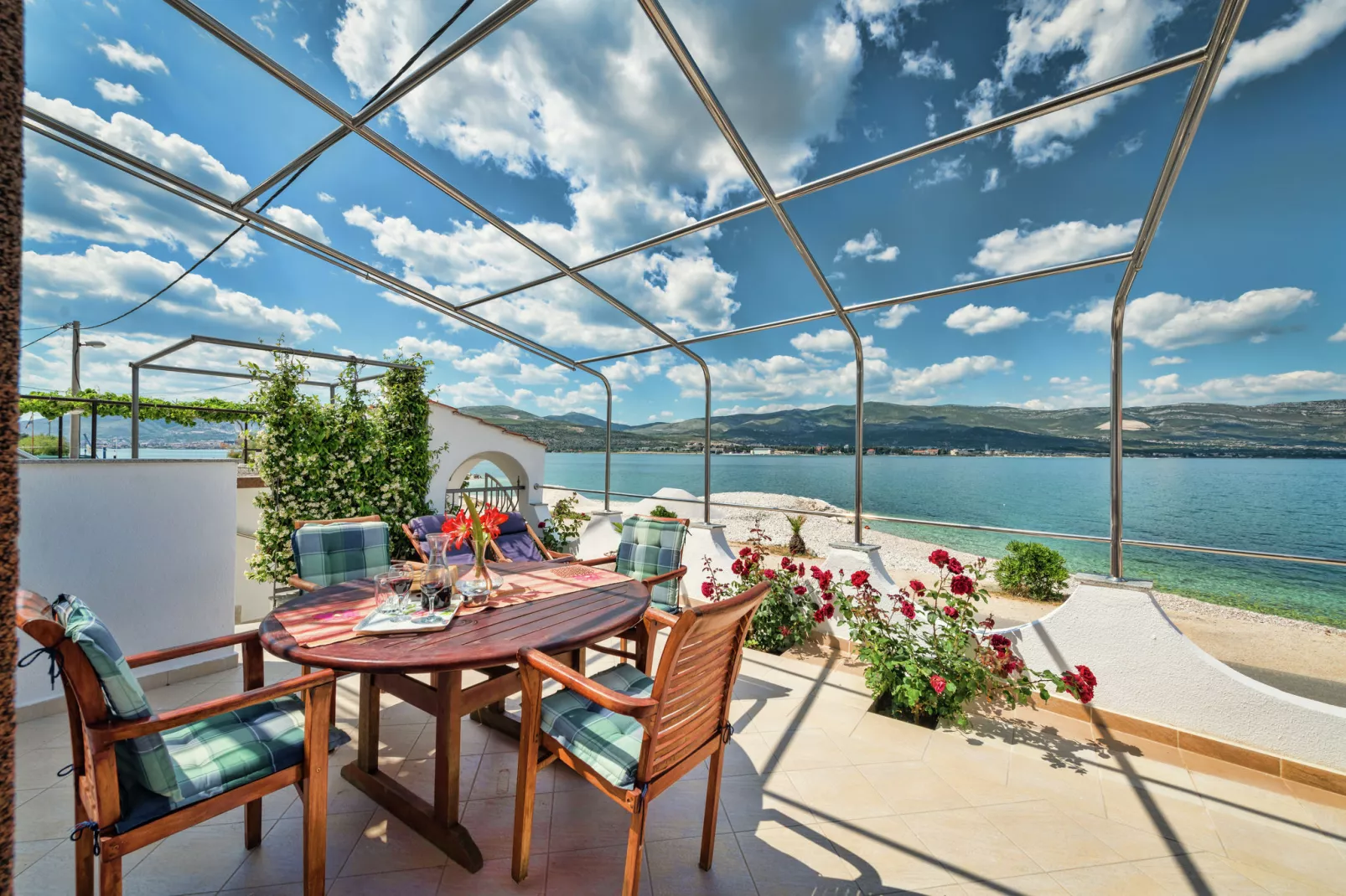 Holiday home Marin-Balcon-terrasse