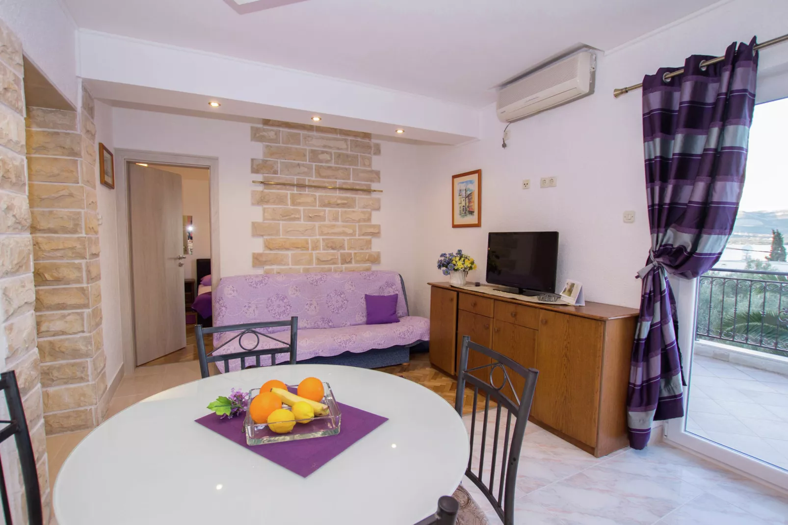 Marina sea view apartment A-Exterior summer
