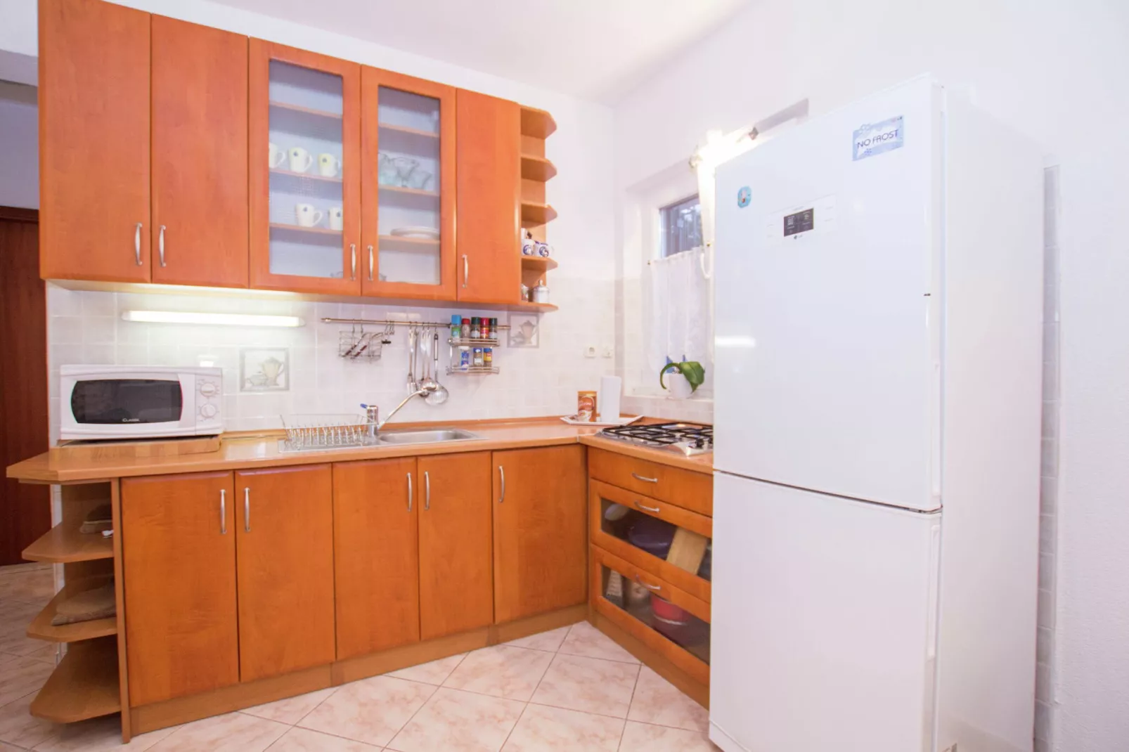 Marina veranda apartment D-Cuisine
