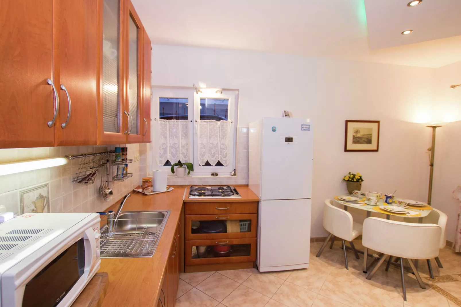 Marina veranda apartment D-Cuisine