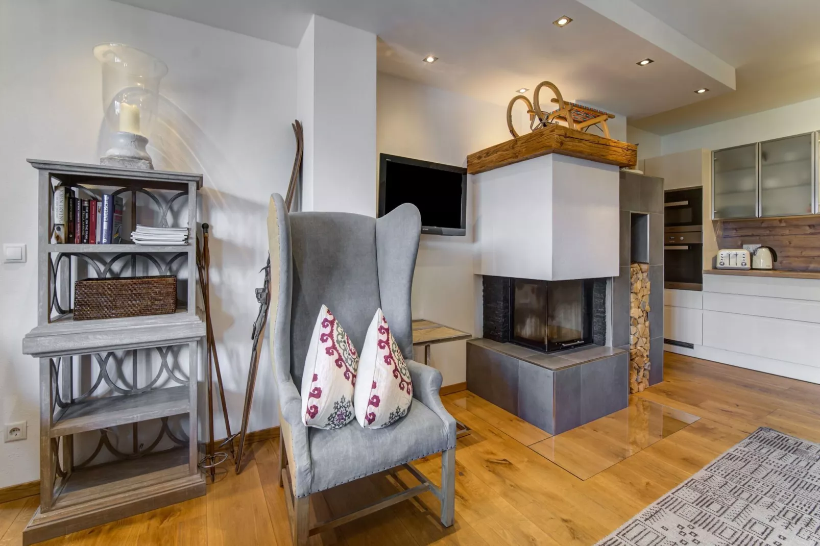 Panorama Chalet Barda-Living room
