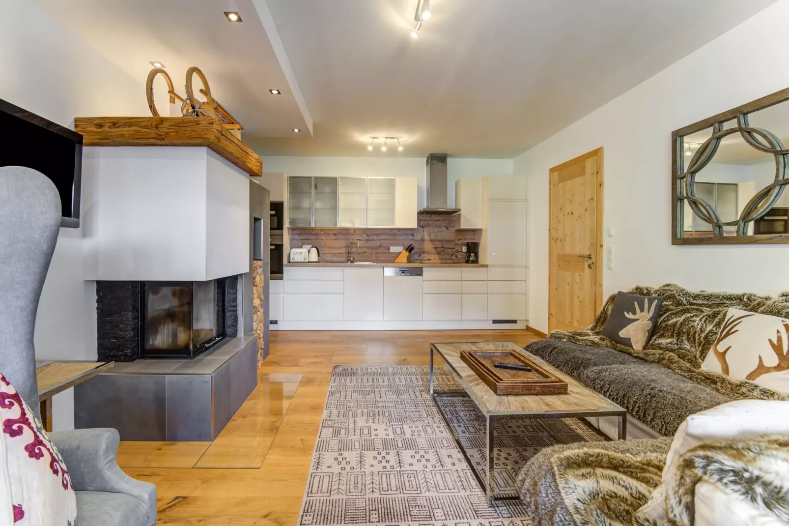 Panorama Chalet Barda-Living room