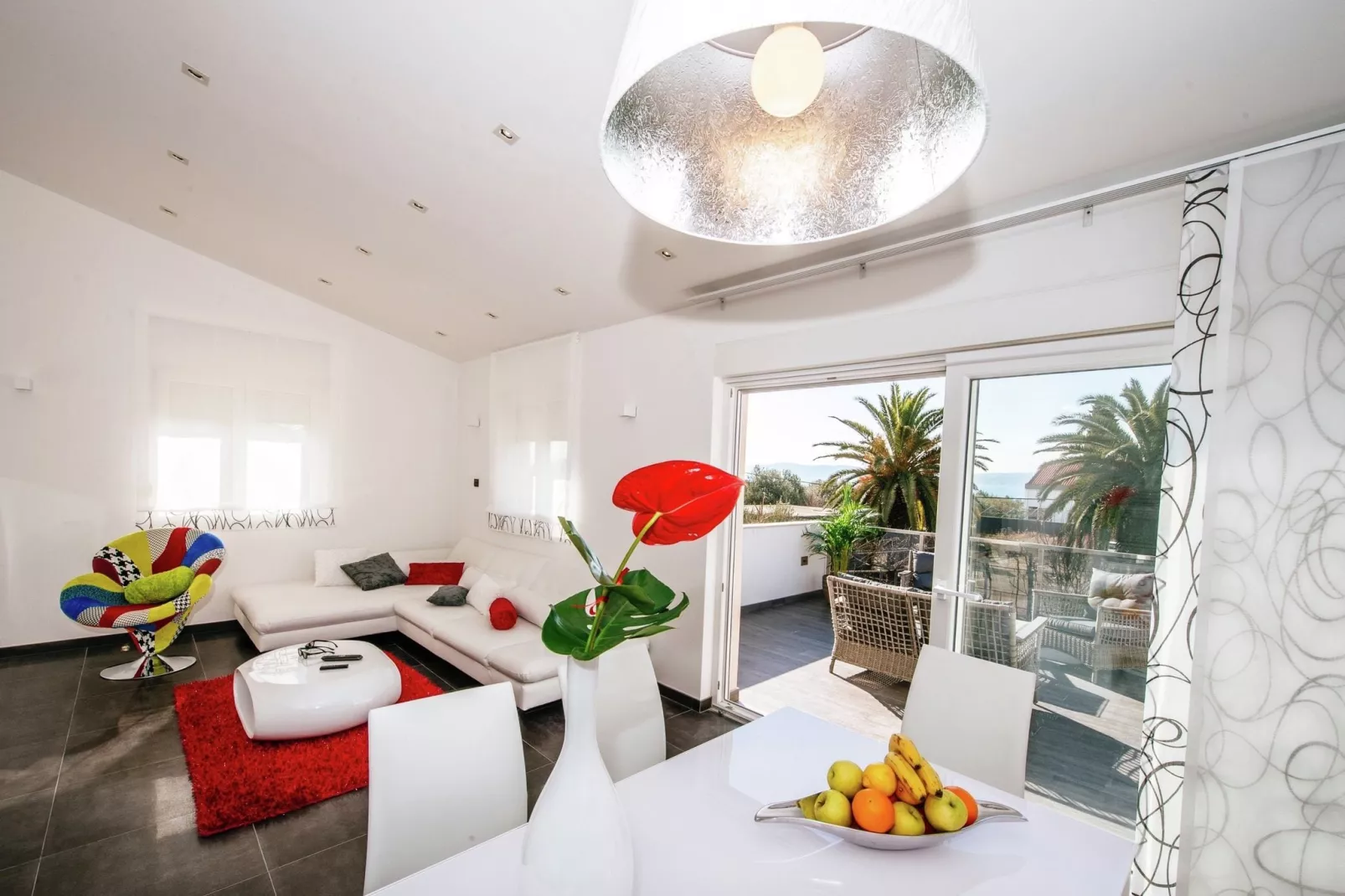 Luxurious apartment Loreta-Living room