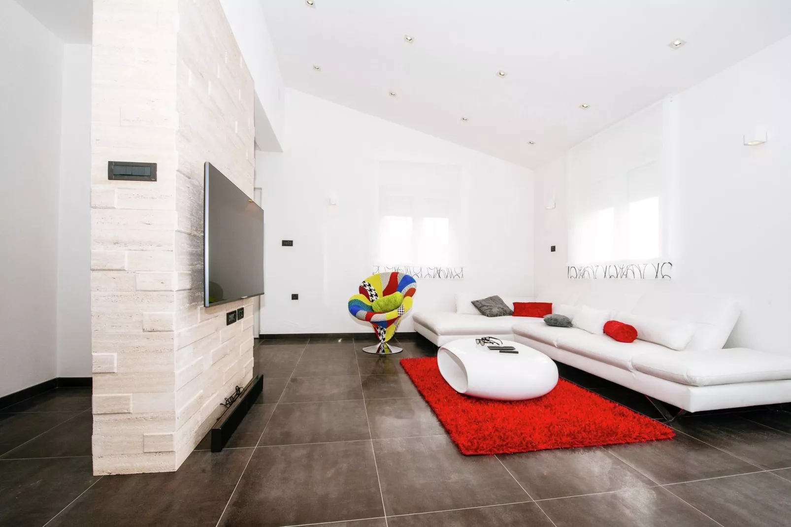 Luxurious apartment Loreta-Living room