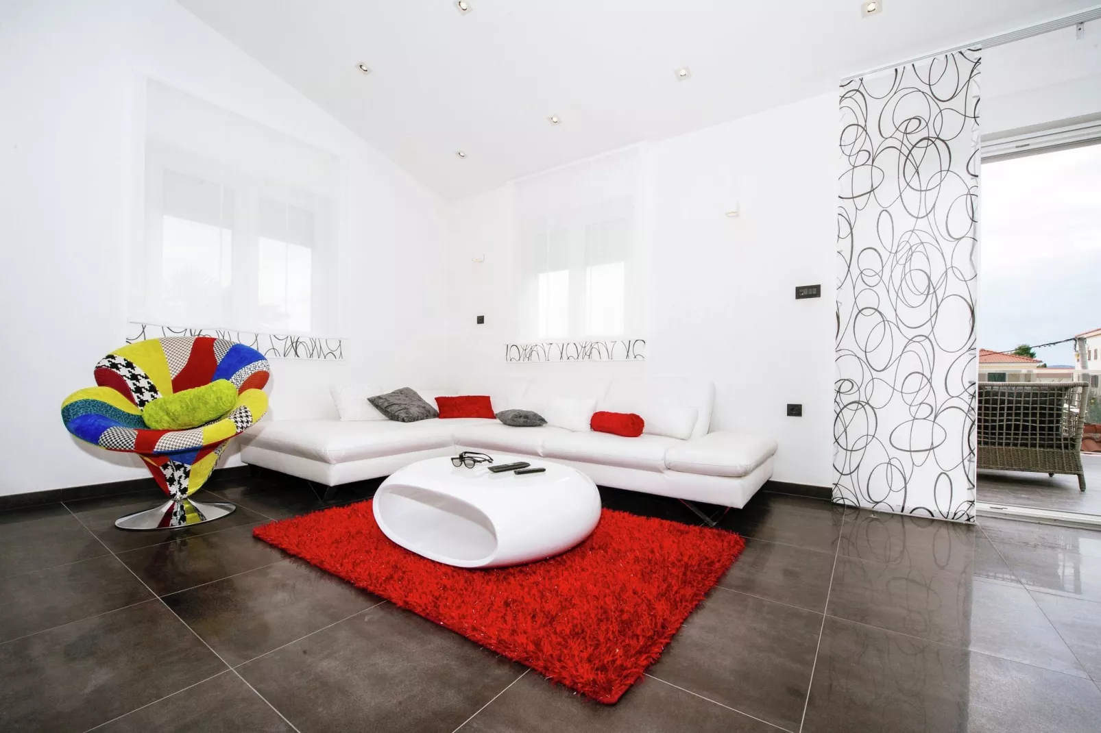 Luxurious apartment Loreta-Living room