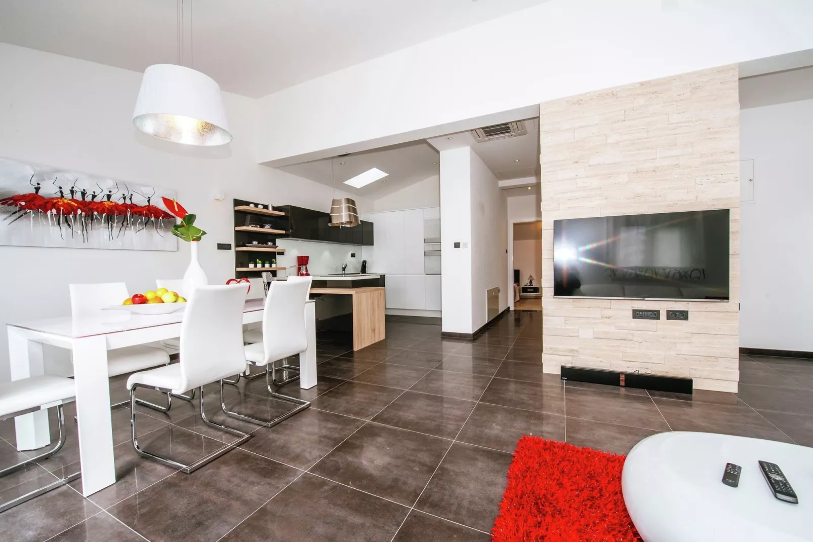 Luxurious apartment Loreta-Living room