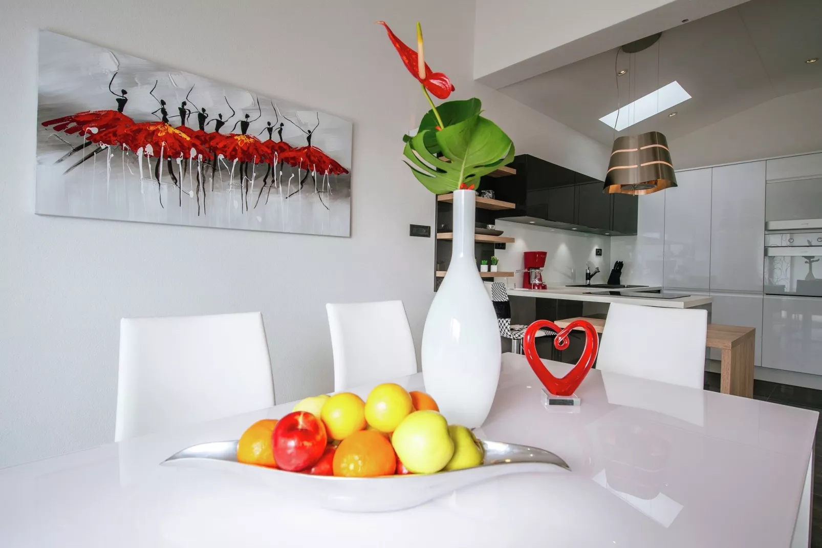 Luxurious apartment Loreta-Dining room