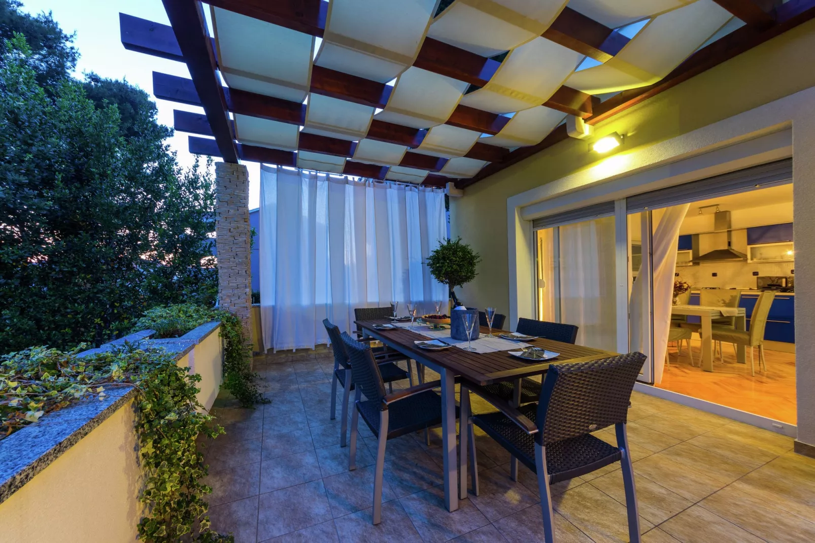 Villa Luna-Terrassenbalkon