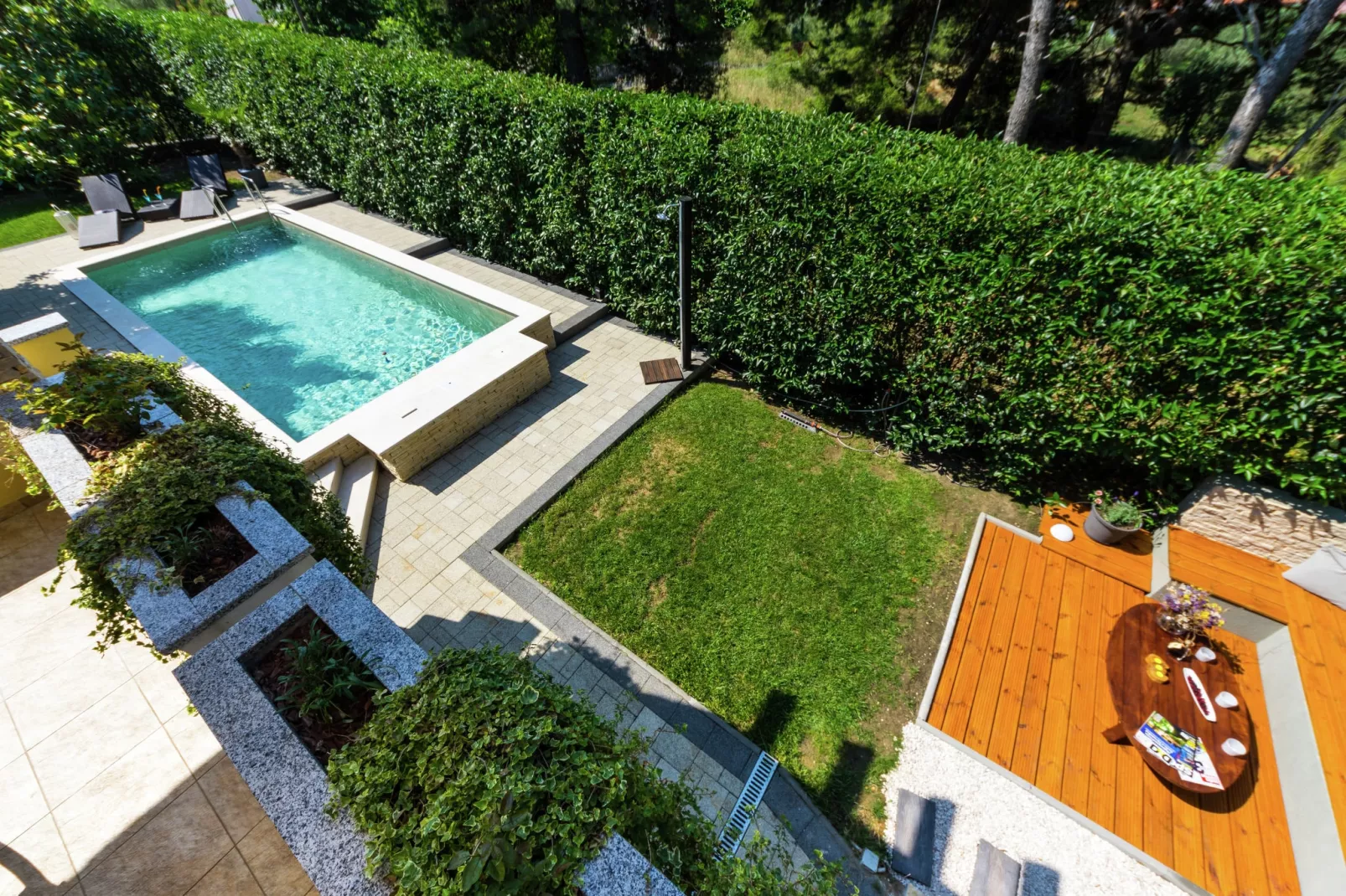 Villa Luna-Aussicht Sommer