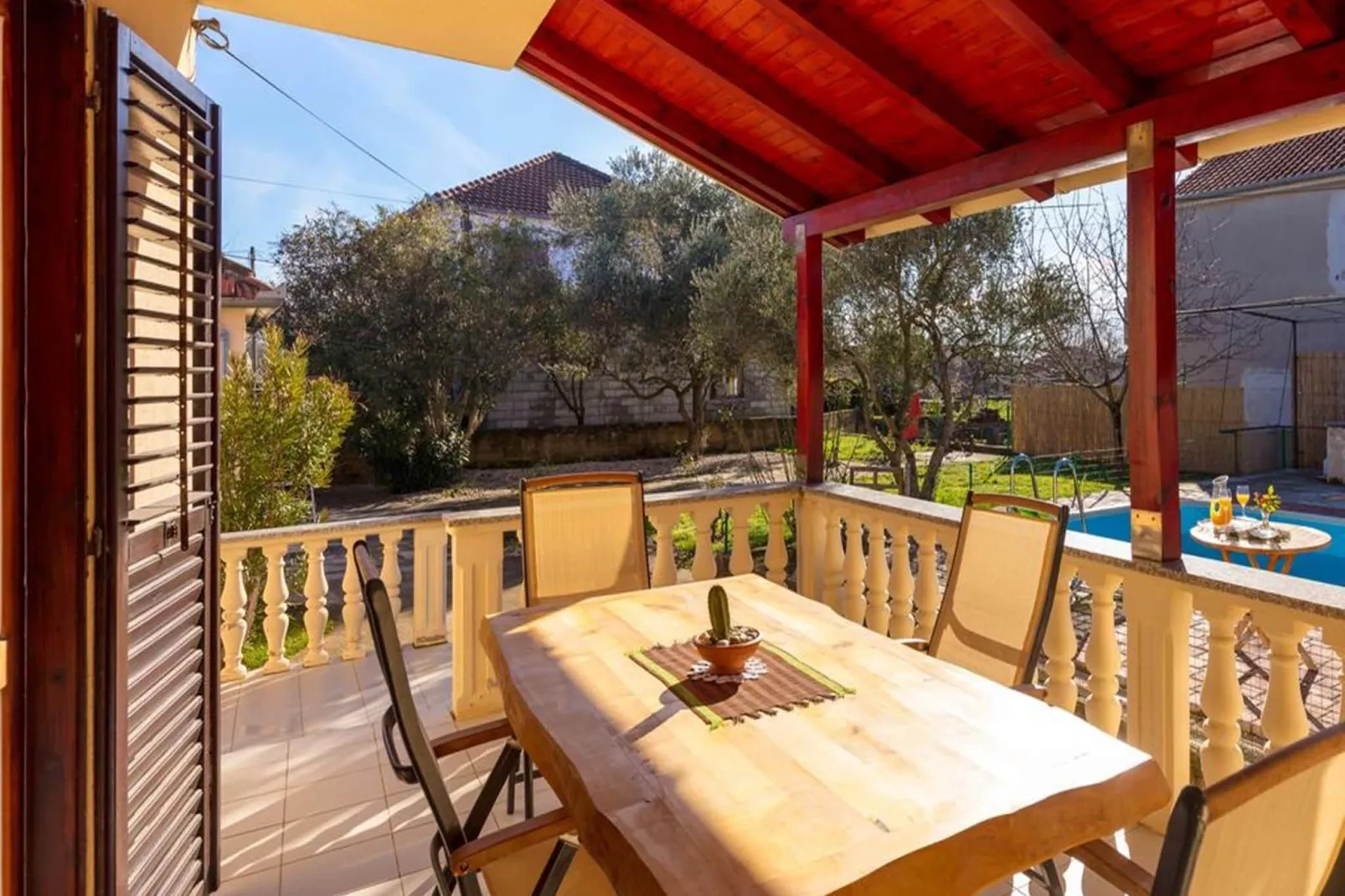 Holiday home Duilo-Terrace balcony