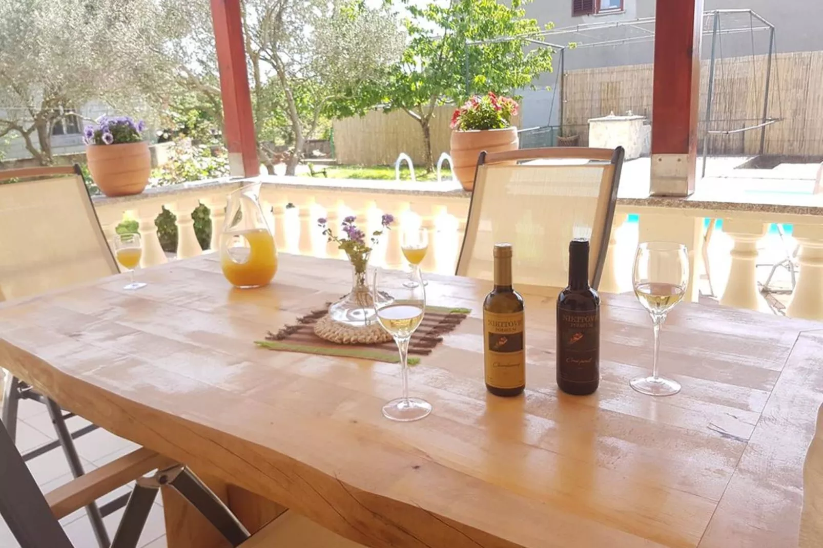 Holiday home Duilo-Terrace balcony