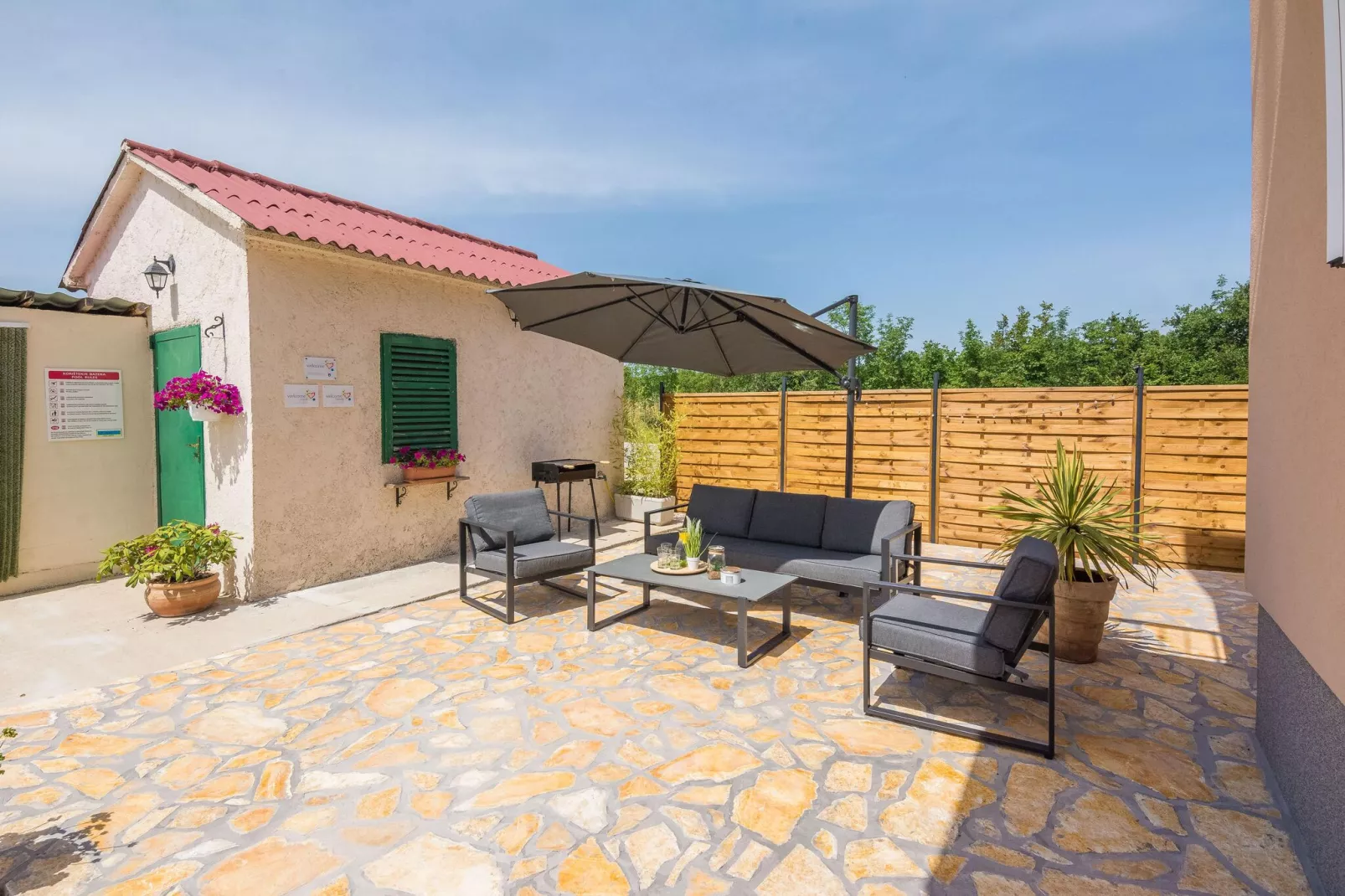 Holiday house Josipa-Terrace balcony