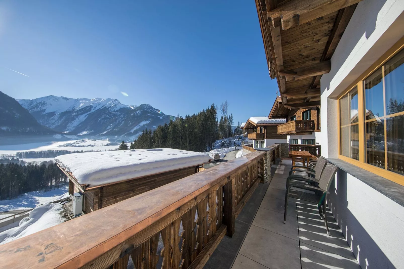 Nationalpark Chalet Rainerhorn-Terrace balcony