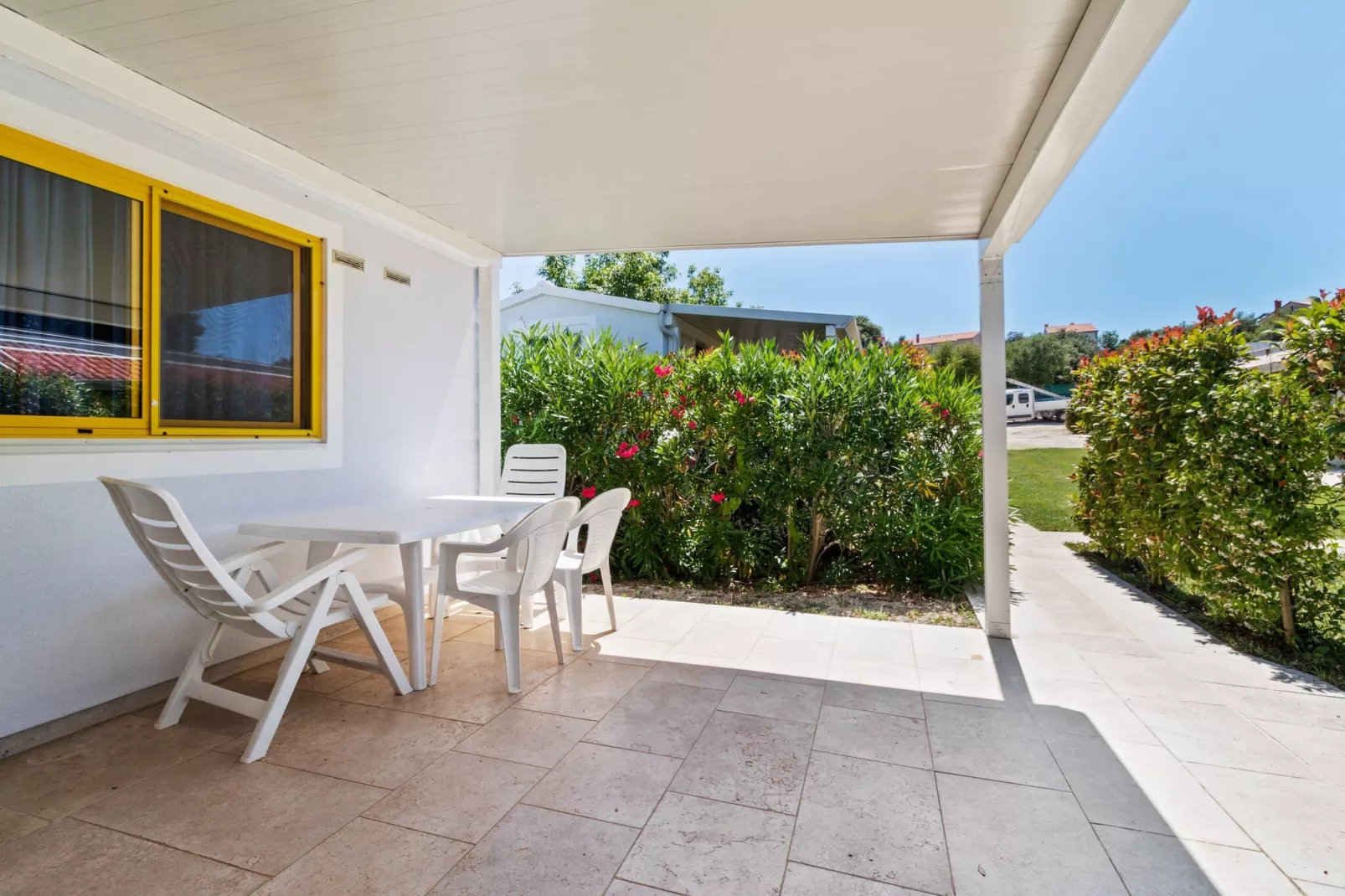 Luxury mobile home 4-Terrace balcony