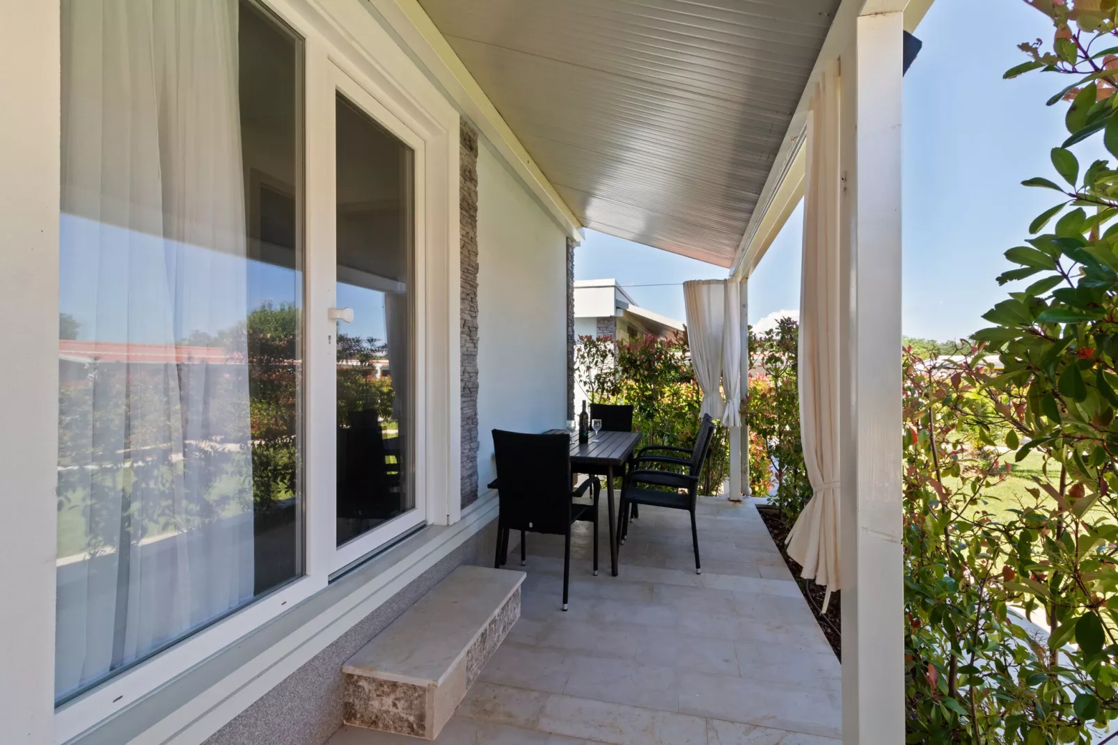 Mobile home 7-Terrace balcony