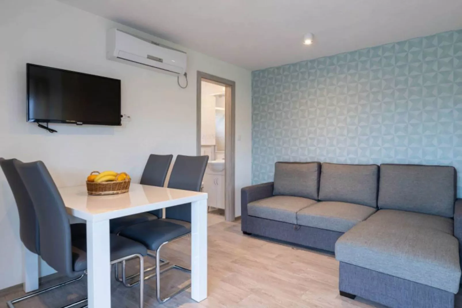 Delux Mobile home 8-Wohnzimmer