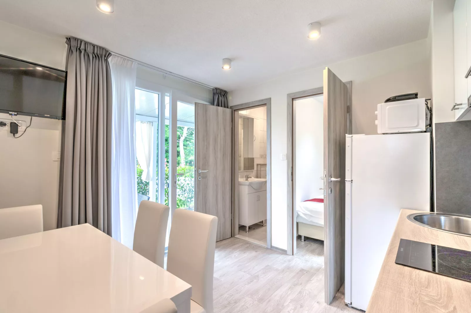 Delux Mobile home 8-Esszimmer