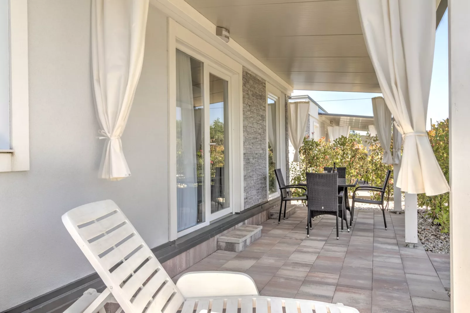 Mobile home 9-Terrace balcony