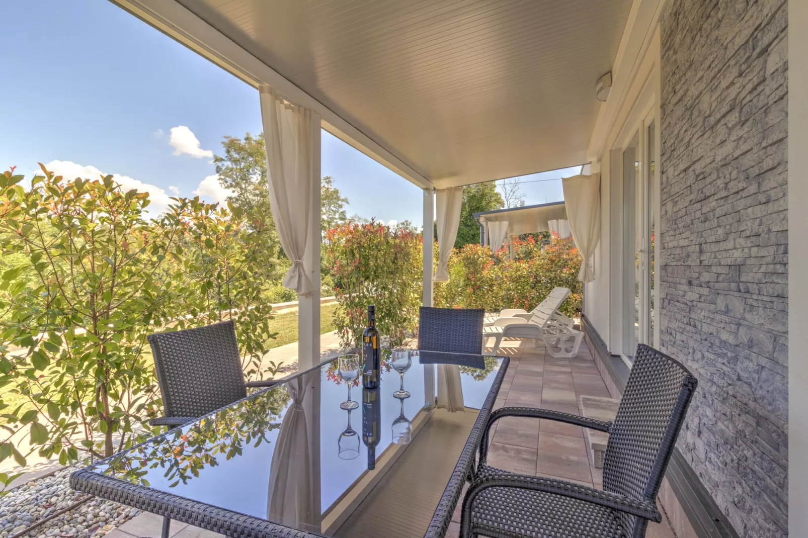 Mobile home 9-Terrace balcony
