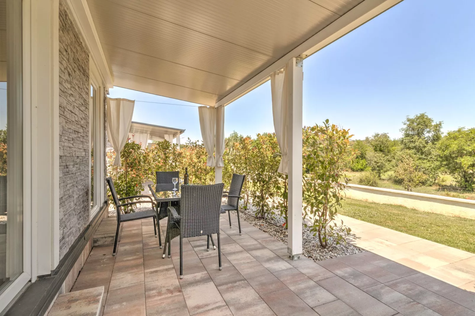 Mobile home 9-Terrace balcony