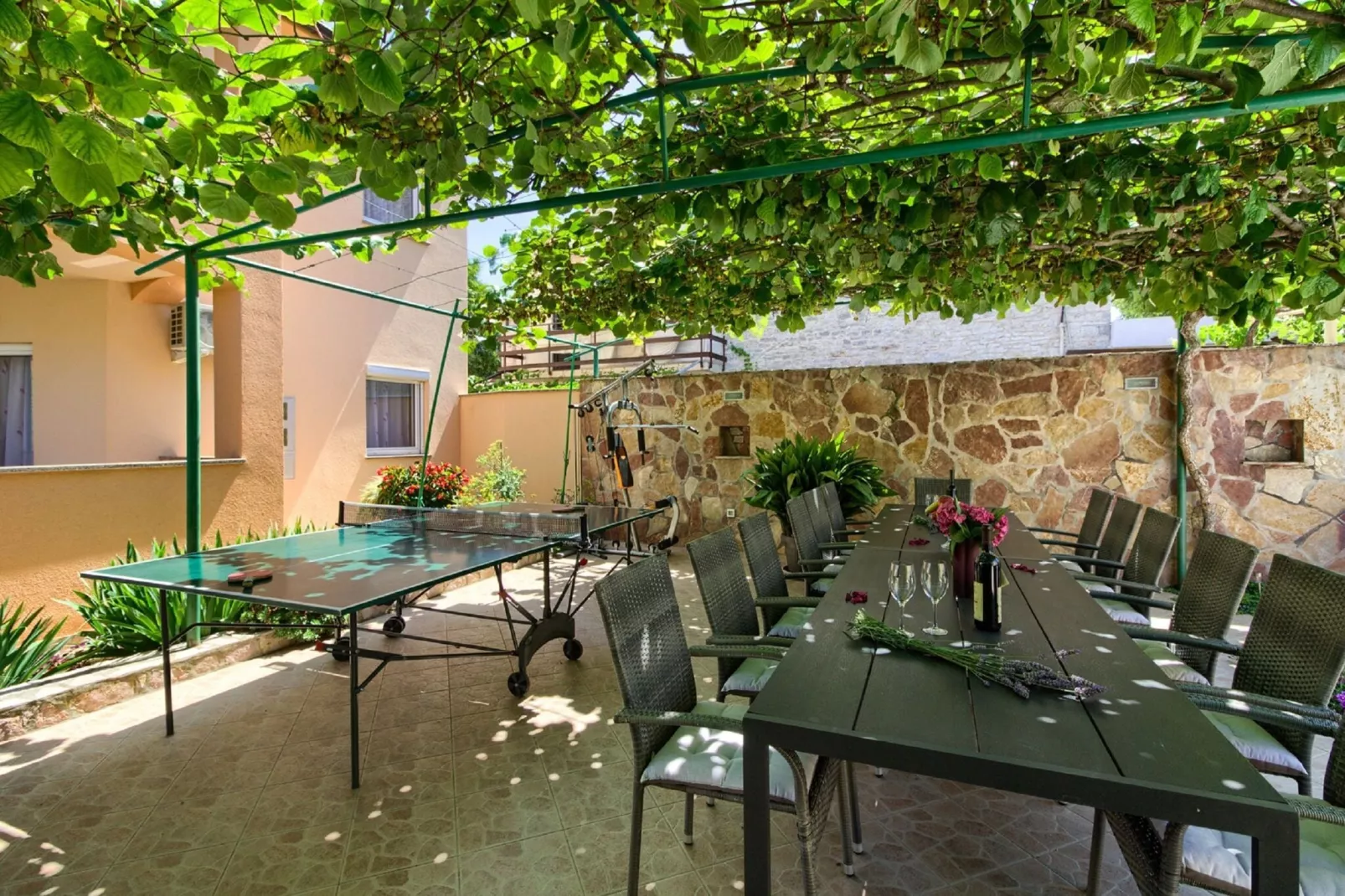 Villa Mimoza-Terrassenbalkon