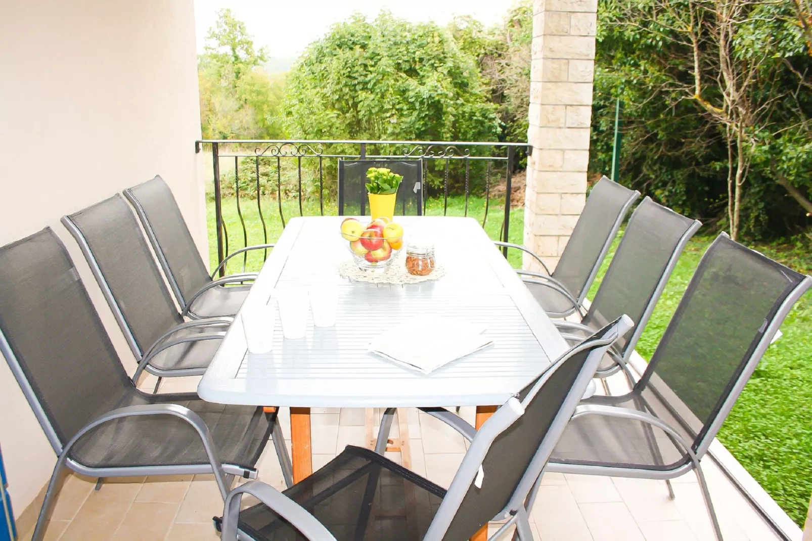 Villa Nika-Terrassenbalkon