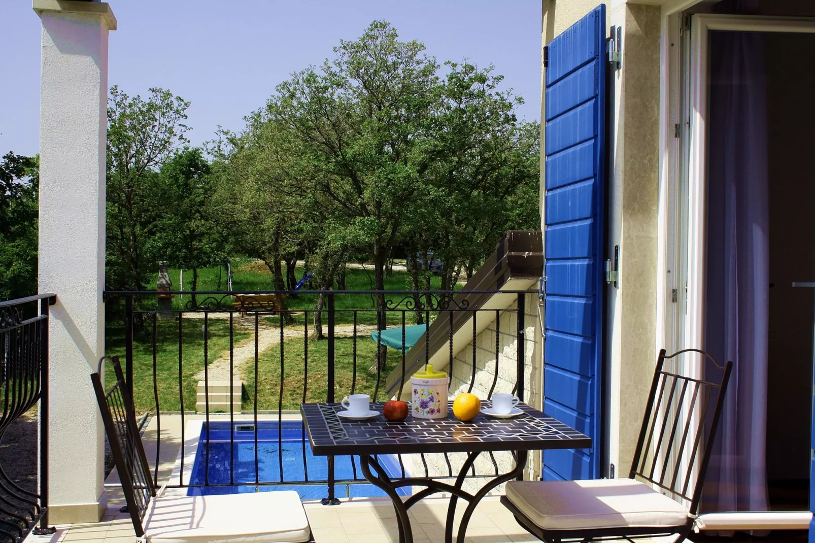 Villa Nika-Terrassenbalkon