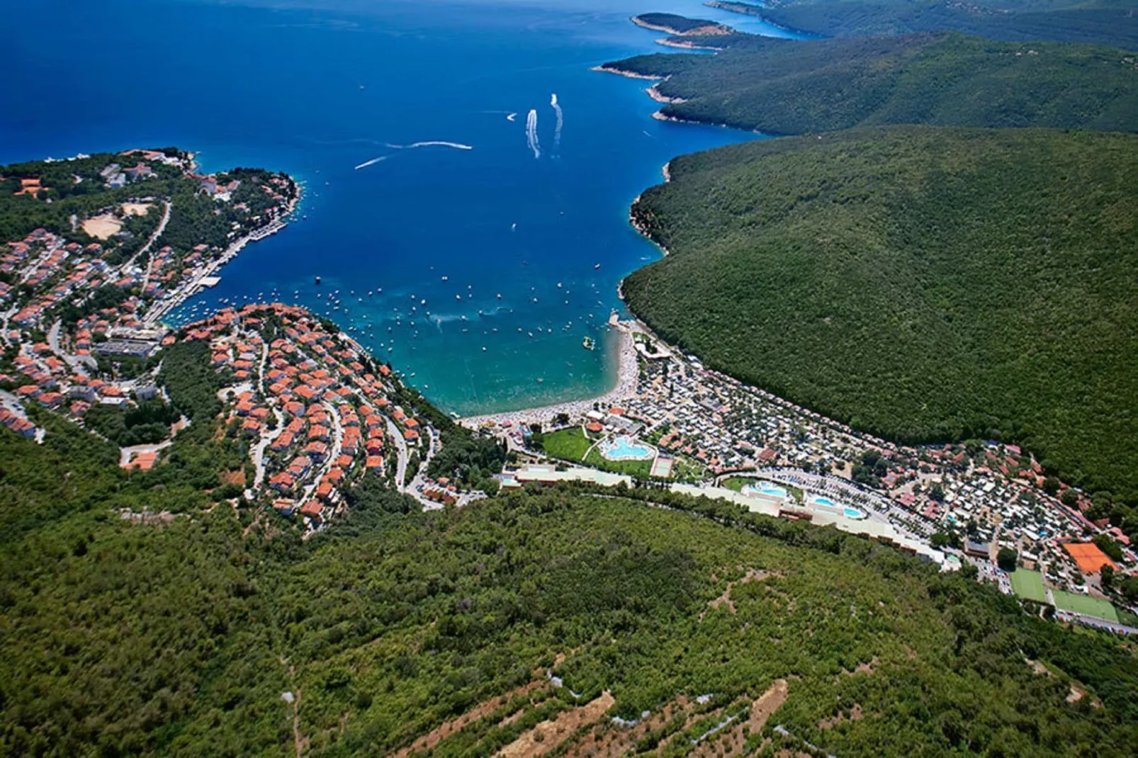 Villa Nika-Gebiete Sommer 20 km